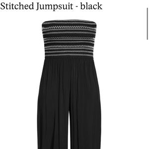 Stitched Jumpsuit - City Chic